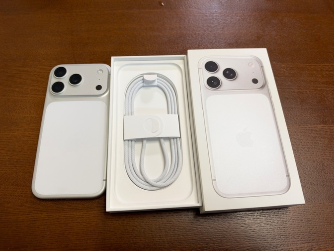 iPhone17pro 256GB シルバー