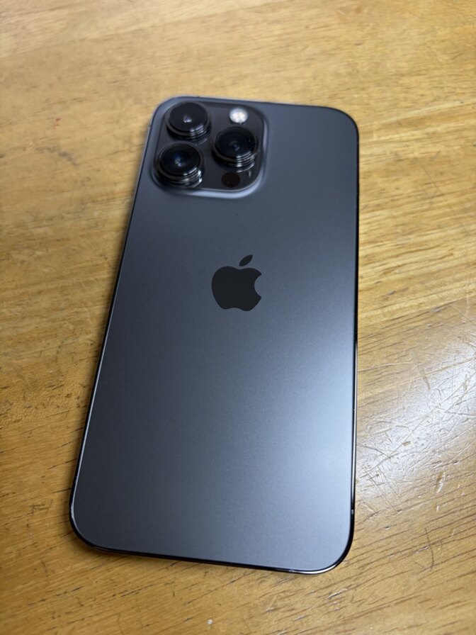 【美品】iPhone 13 Pro 128GB グラファイト SIMフリー 修理歴なし