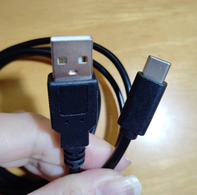 【新品・未使用】USB-C ケーブル　110cm
