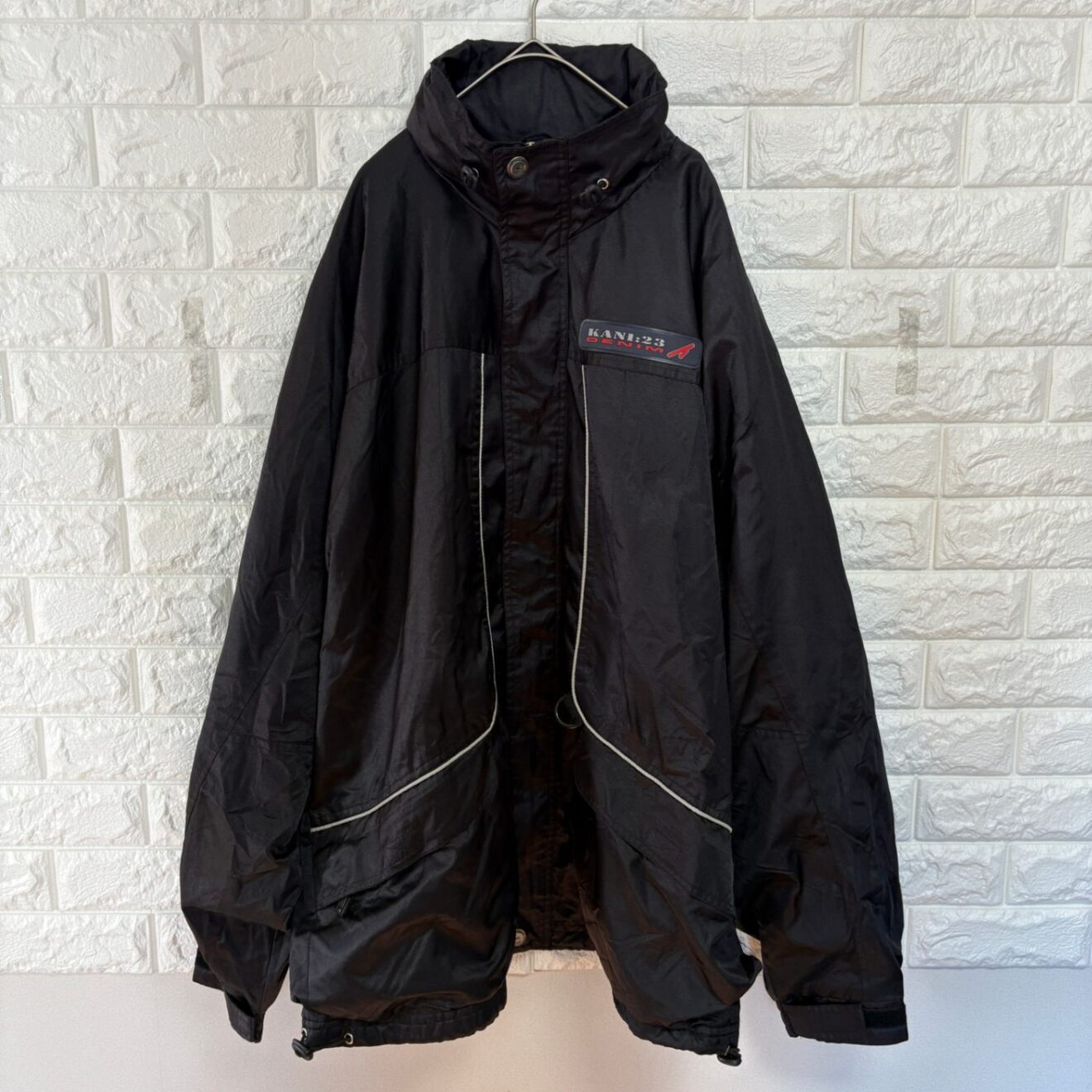 テ*ー様 KANI SPORT ナイロンセットアップ ブラック カールカナイ KANI:23 ナイロンセットアップ XL 黒｜リベシティフリー