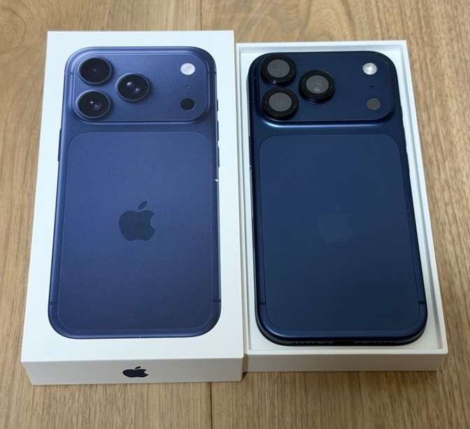 【美品 BT 100%】iPhone 17 Pro 256GB ディープブルー SIMフリー