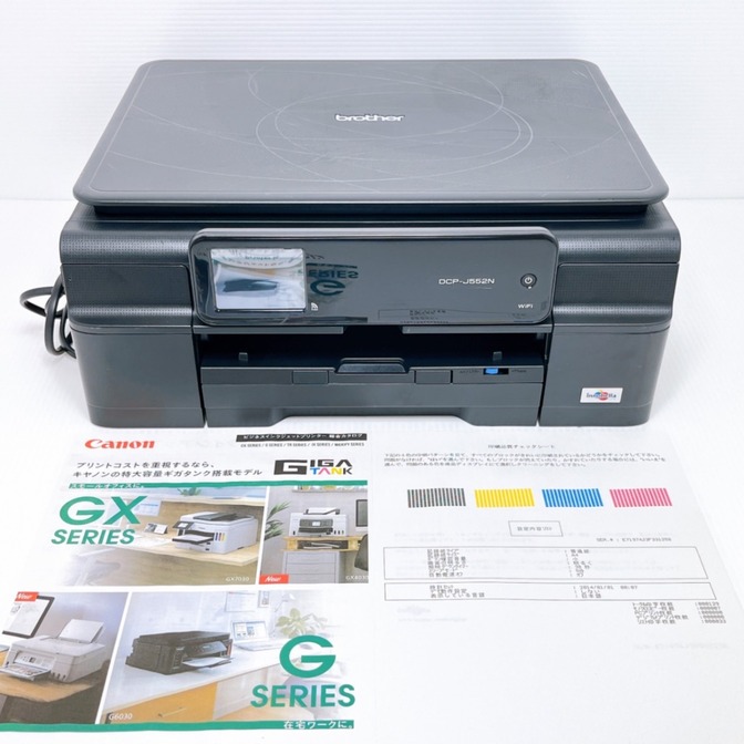 □印刷枚数極少□brother DCP-J552N インクジェットプリンター