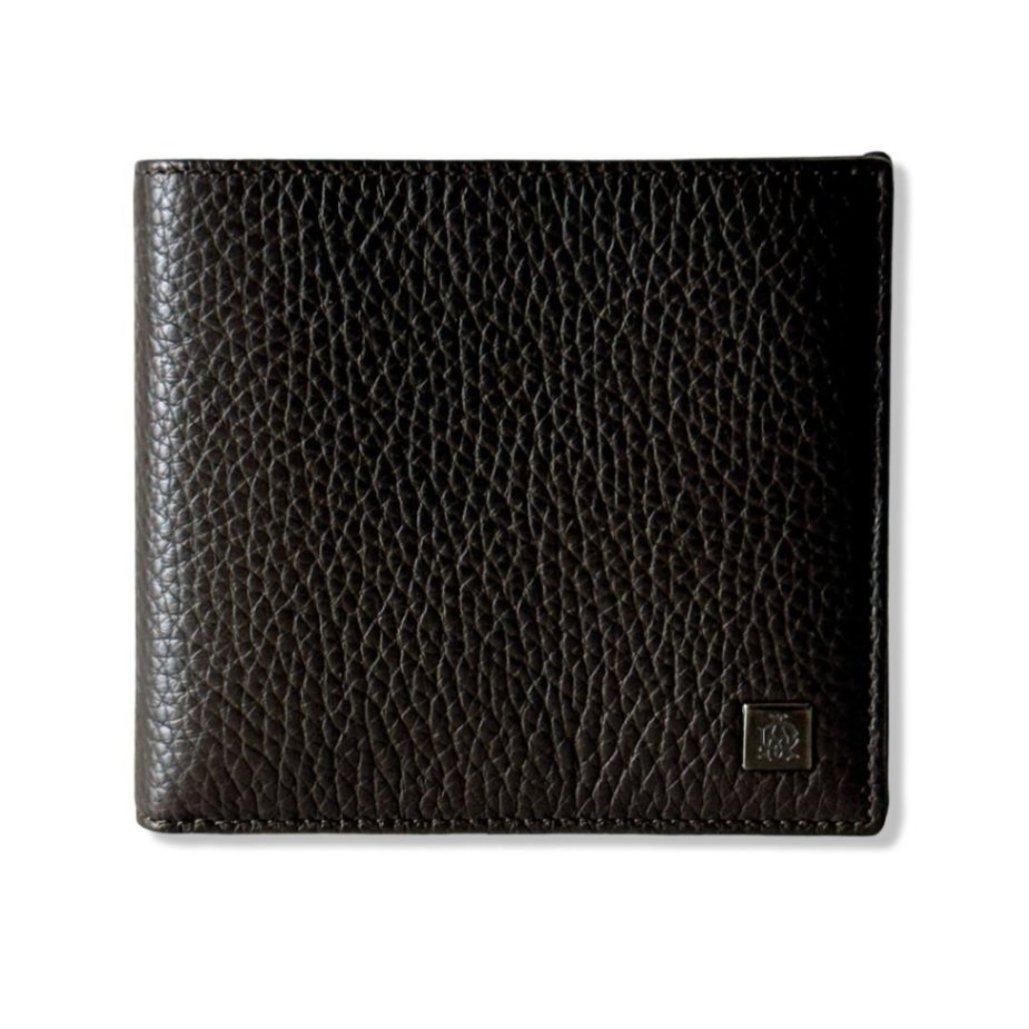 dunhill ダンヒル 二つ折り財布 L2P930B ダークブラウン レザー 箱・袋