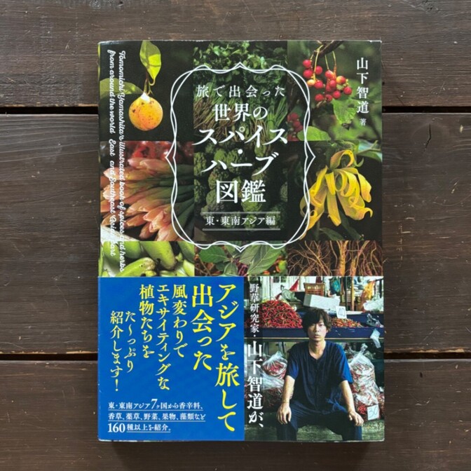 旅で出会った世界のスパイス・ハーブ図鑑　／東・東南アジア編／
山下智道　著　151ページ