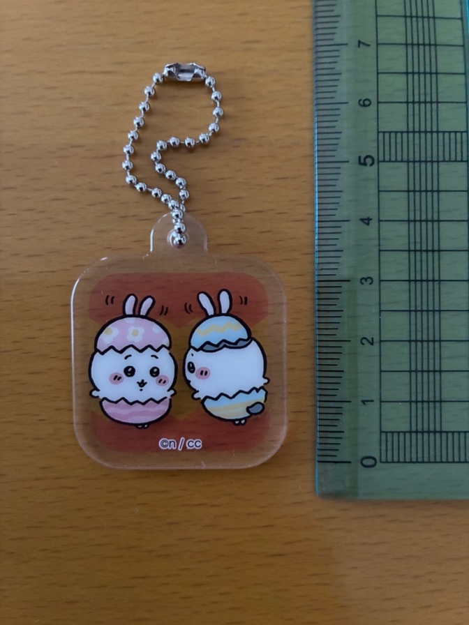 【美品】ちいかわ ハチワレ アクリルキーホルダー【ポイント消化】