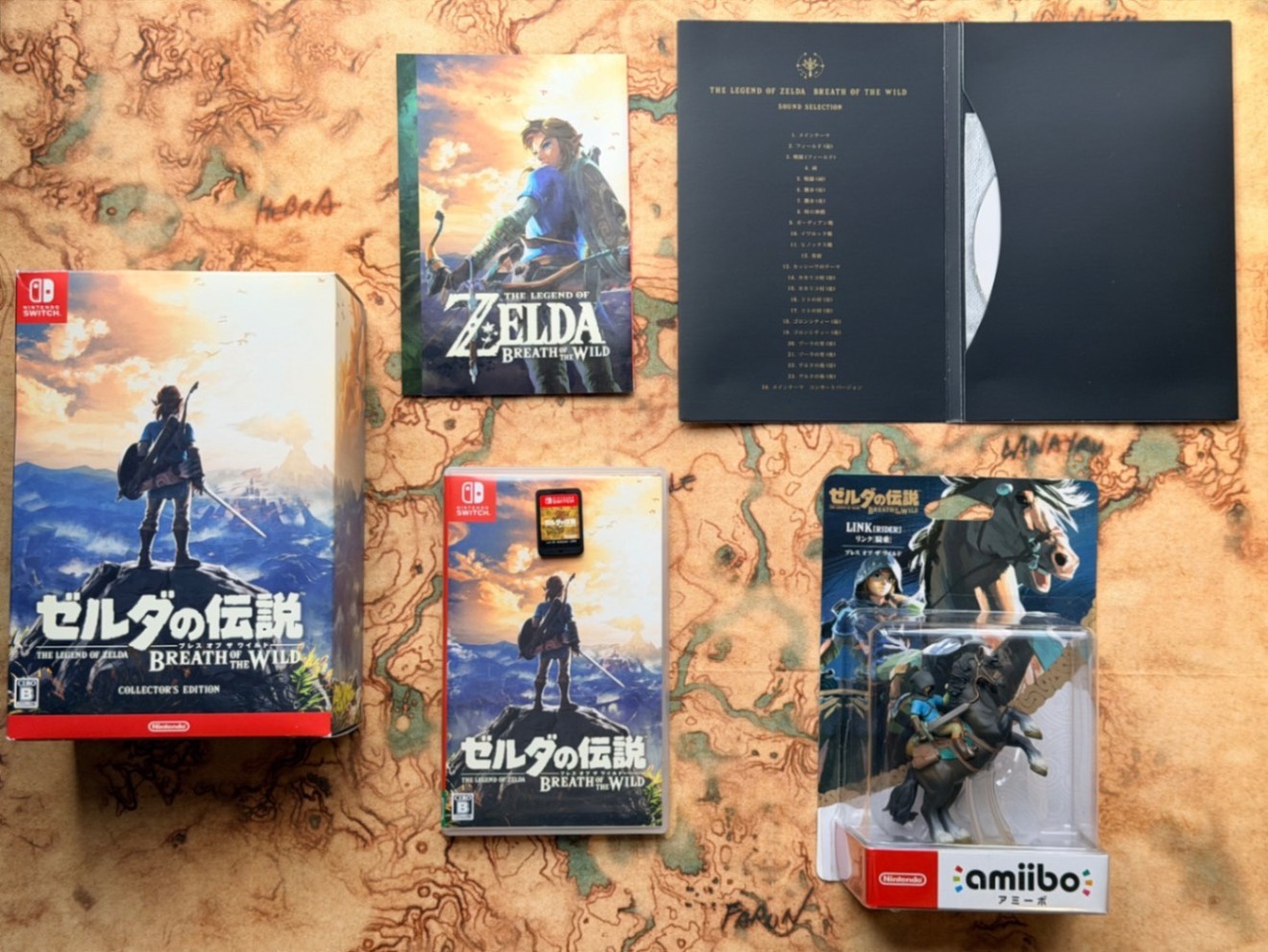 ゼルダの伝説 ブレスオブザワイルド コレクターズエディション セット 限定版】ゼルダの伝説 ブレス オブ ザ ワイルド コレクターズ