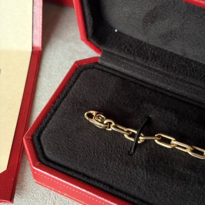 Cartier カルティエ スパルタカス ブレスレット K18PG 19.5cm