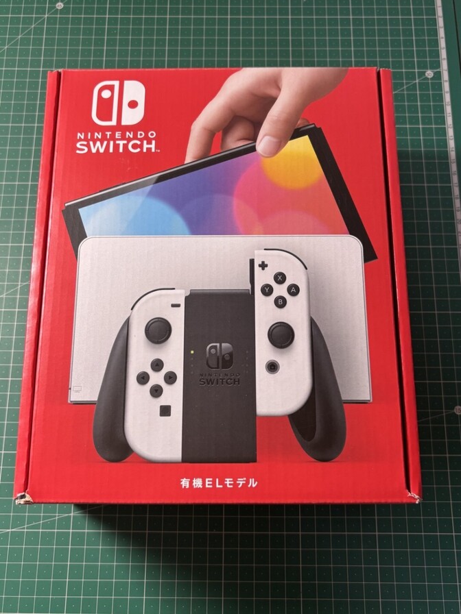 【空箱+純正付属品】Switch 有機EL 空箱・ACアダプター・HDMIケーブル 3点セット 中古
