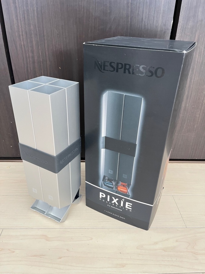 ネスプレッソ純正 ピクシースリーブ カプセルホルダー 40個収納 箱付き