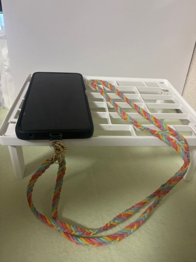 【ハンドメイド】5つの力ストラップ(スエード)