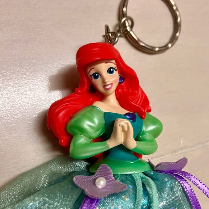 【ディスニーランド】アリエル🧜キーホルダー　プリンセス