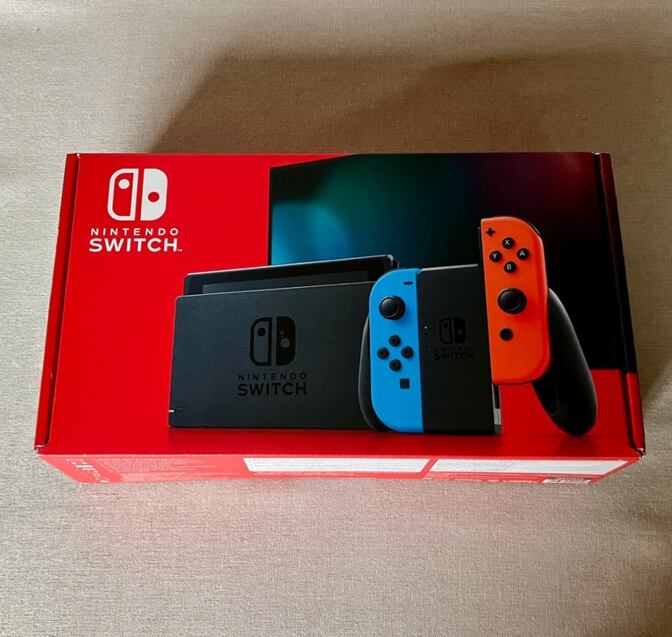 Nintendo Switch 本体 フルセット 付属品完備（訳あり・Joy-Con難あり）