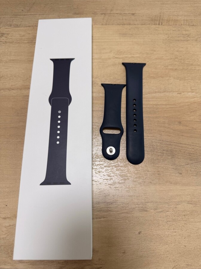  Apple Watch 純正スポーツバンド 40mm ミッドナイトブルー 箱付き
