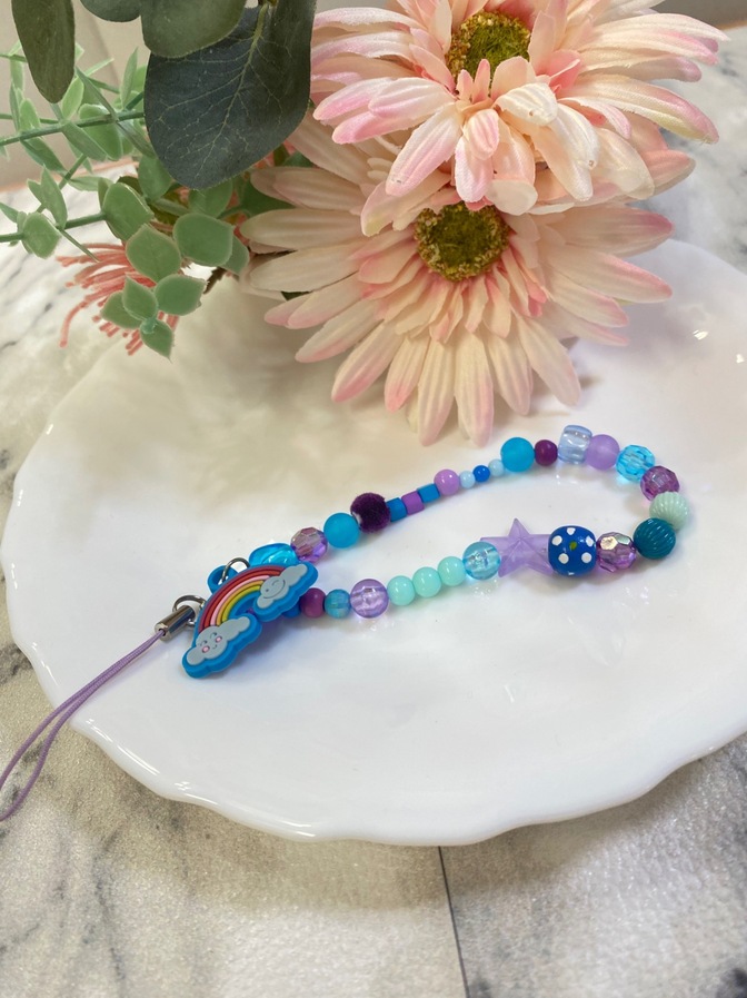 世界に一つだけ！✨
オリジナルビーズストラップ！