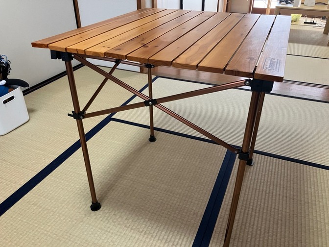コールマン(Coleman)ナチュラルウッドロールテーブルクラシック/65