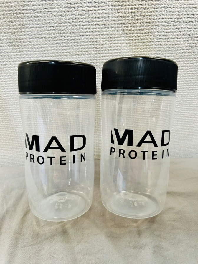 【新橋・池袋オフィスでお渡しOK】プロテインシェイカー 500ml×2 MADPROTEIN