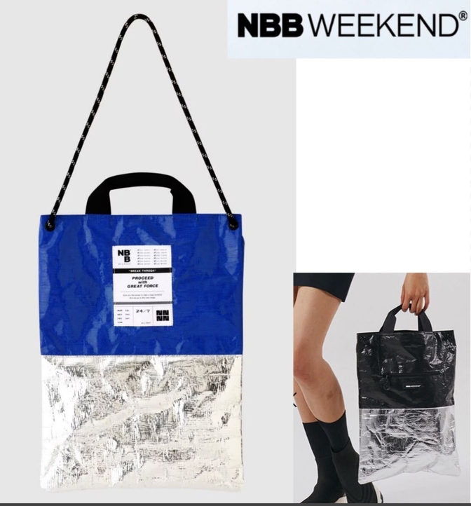 6個セット!せどりにどうぞ新品 ゴルフトートバッグ ブルー 【NBB WEEKEND】定価総額6万