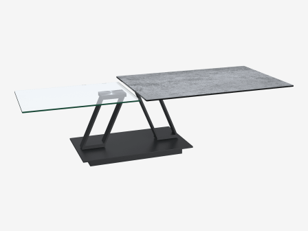 Expandable coffee table POLARIS