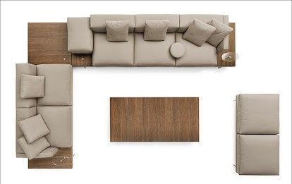 Modern Modular Upholstered Sectional 3D Model — Free Download | FurniMesh