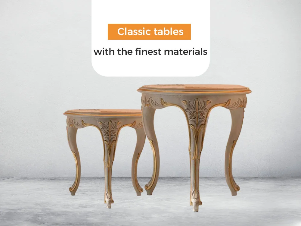 Shop the Latest Classic Salon Table Designs