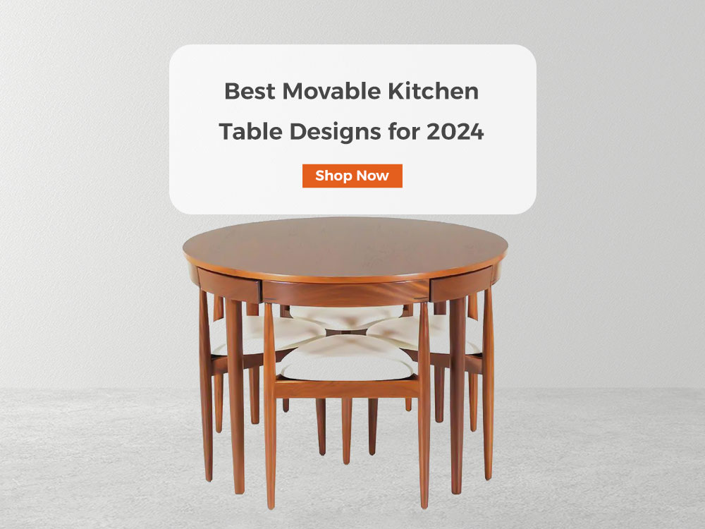 The Latest Designs of Small Movable Kitchen Tables