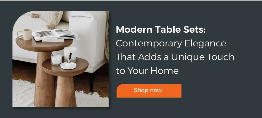 Modern Table Set From Furniture Hub