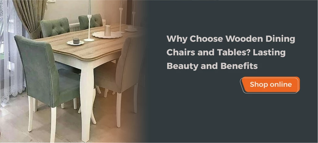 A Regular Dining Room A Table and 6 Wooden Chairs
