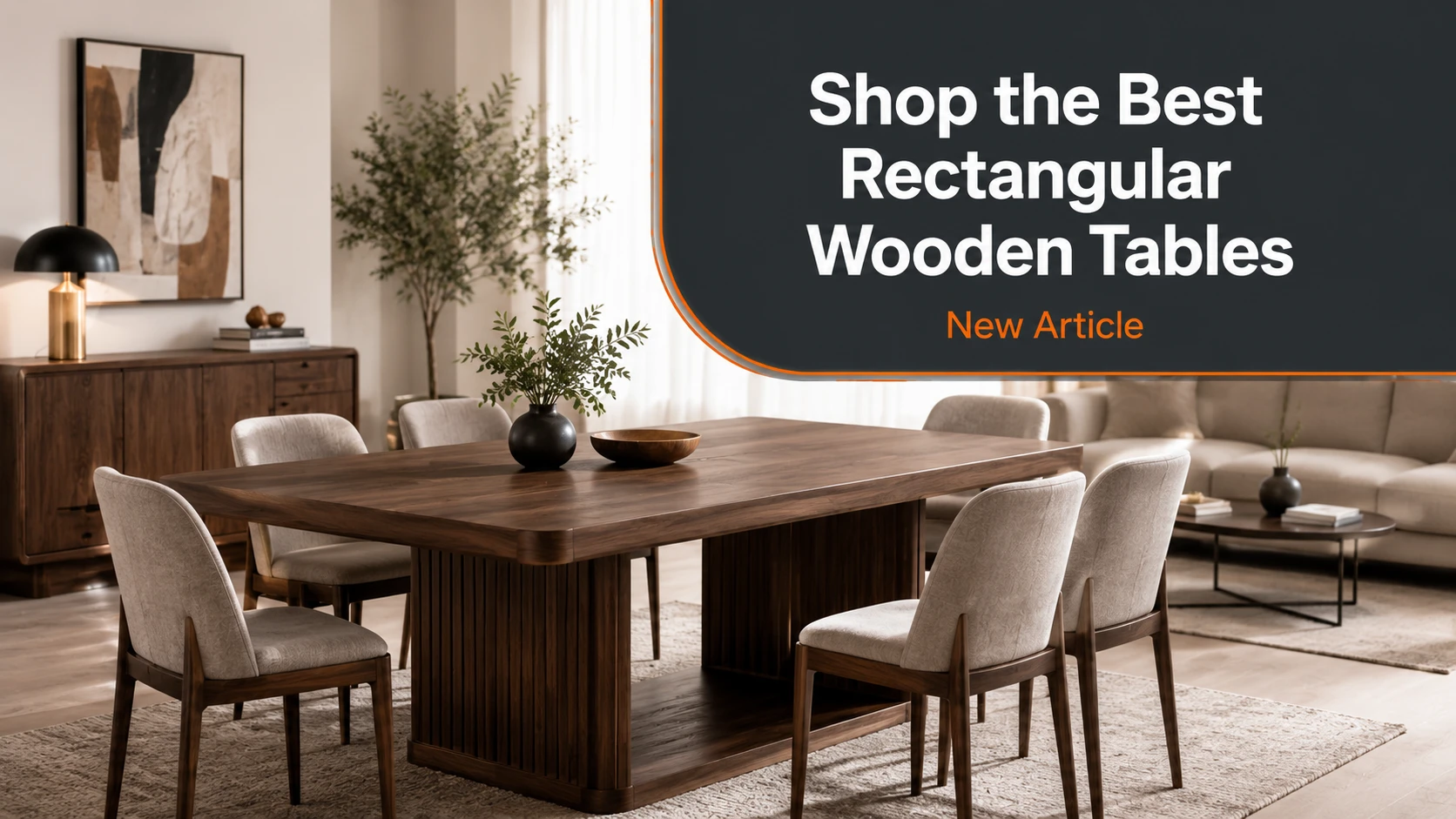 Shop the Best Designs of Rectangular Wooden Tables