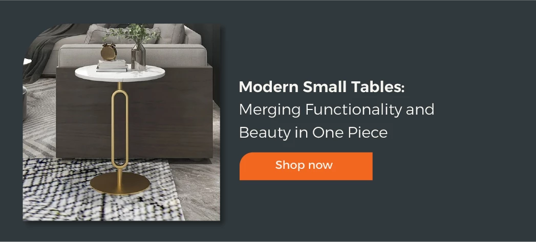 Latest Designs of Small Modern Tables
