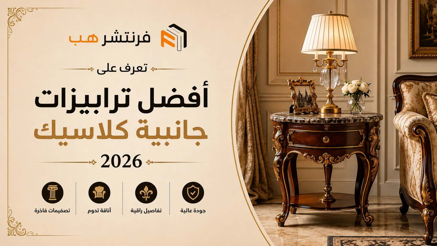تعرف على أفضل ترابيزات جانبية كلاسيك 2026