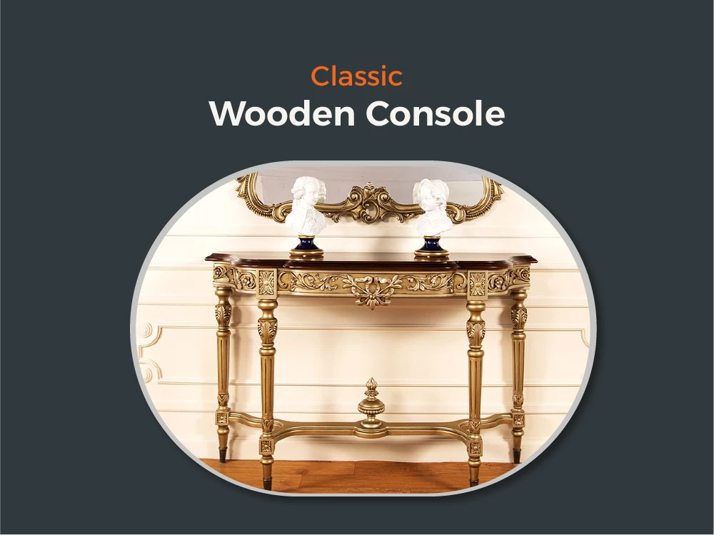 Latest Classic Wooden Console Designs 2026