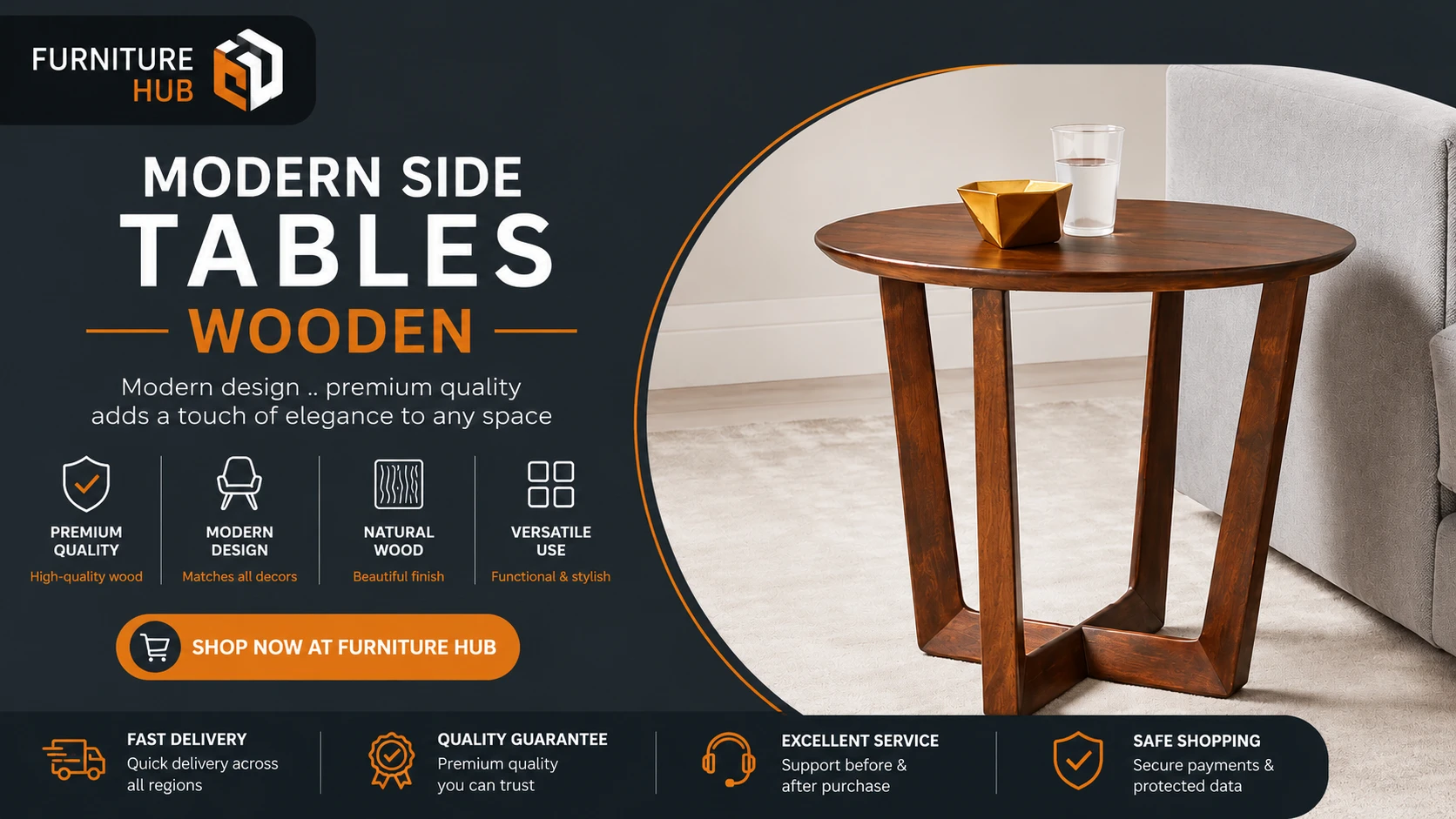 The Largest Selection Of Modern Side Tables From Furniture Hub