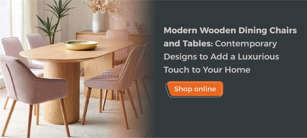 Modern Rectangular Wooden Dining Chairs