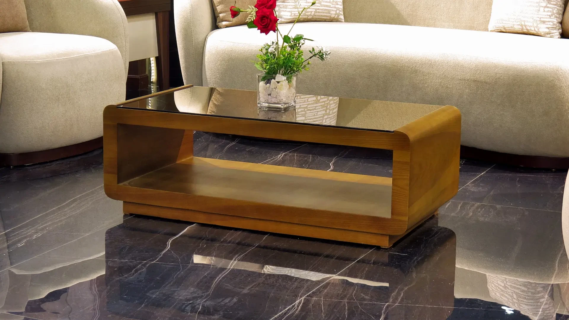 Shop the best modern wood living room tables