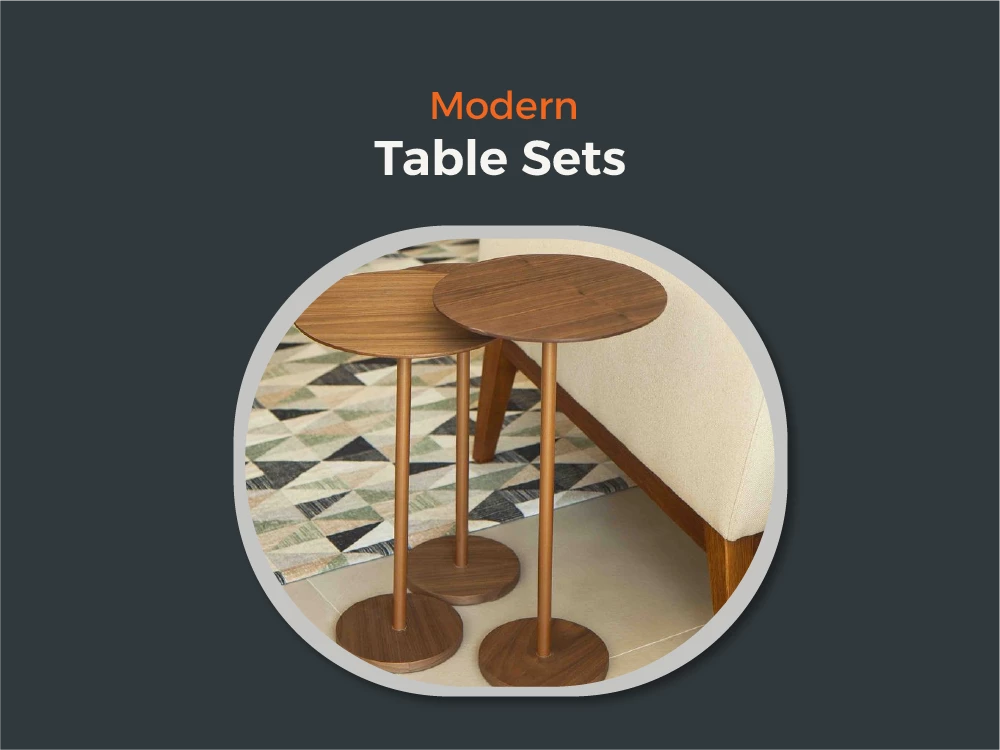 Modern Table Set From Furniture Hub