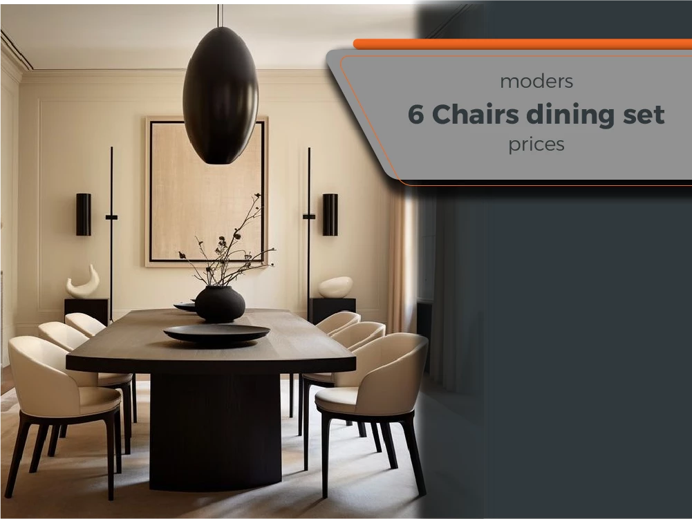 Best Prices for Modern 6-Chair Dining Table Sets in 2025