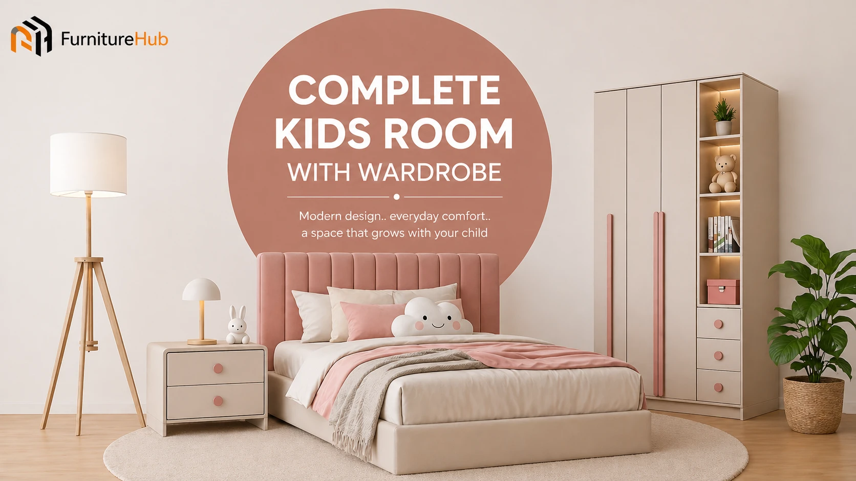 Best Prices for a Complete Modern Kids Bedroom with Wardrobe and Vanity 2026