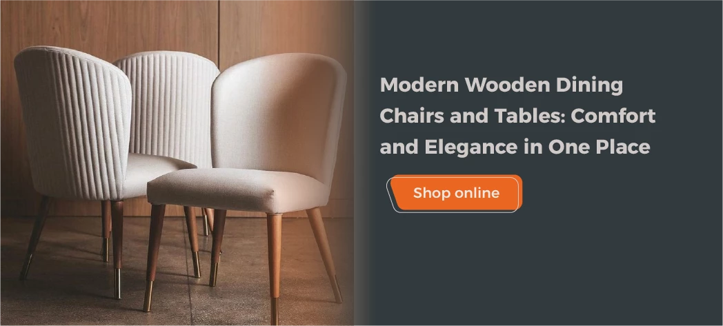 Modern Dining Chairs Made of Compressed Wood