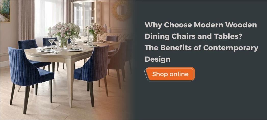 Modern Rectangular Wooden Dining Chairs