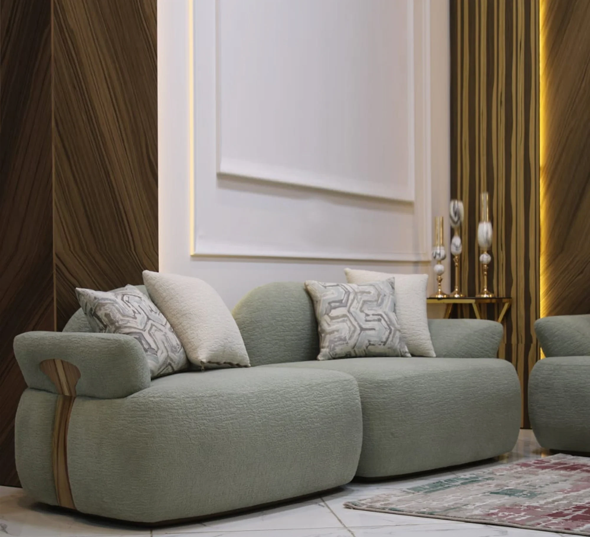 انتريه مينت جرين في بيج مقدم من Furniture Hub