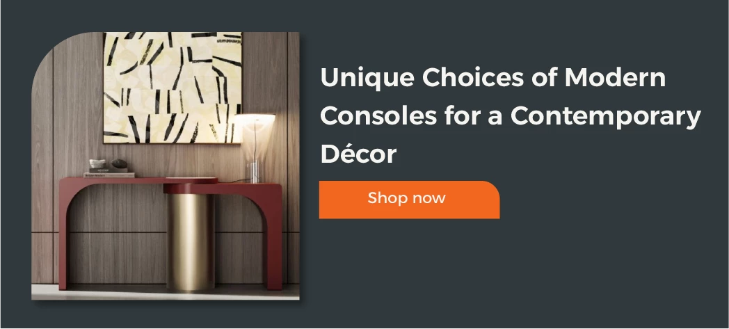 Modern Turkish Console Designs for an Elegant Home