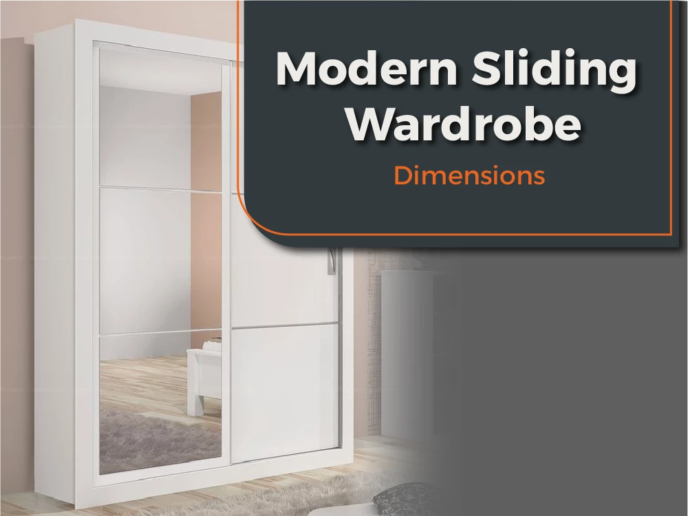 Modern Sliding Wardrobe Dimensions For An Elegant Bedroom