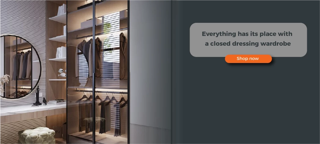 Newest Closed Dressing Wardrobe Design 2025