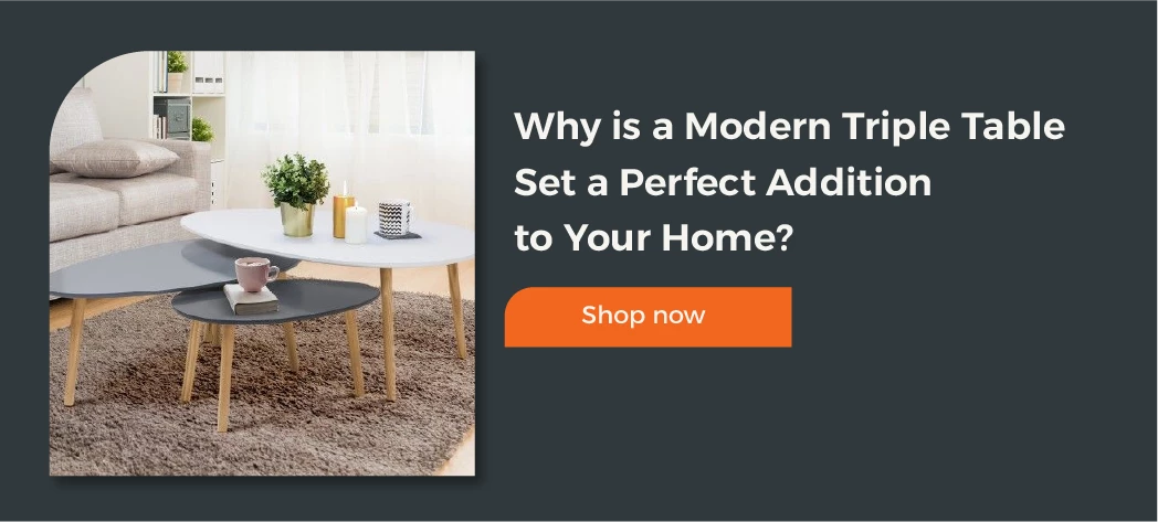 The Most Elegant Modern Triple Table Set for a Stylish Home