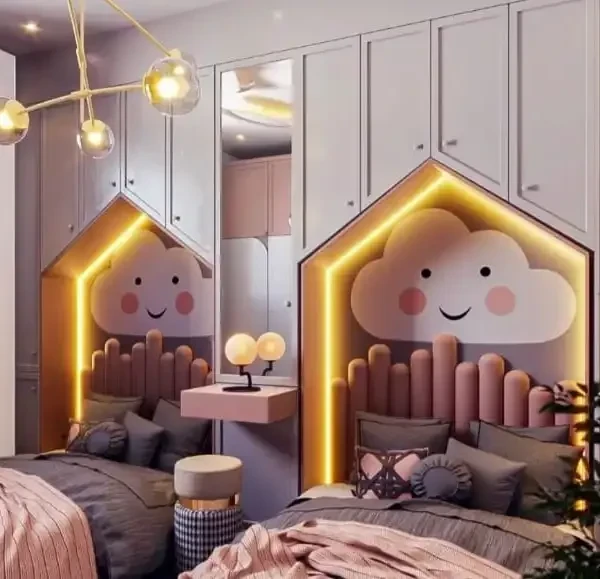 Shop the latest catalog of childrens bedrooms with two beds presented by FurnitureHub
