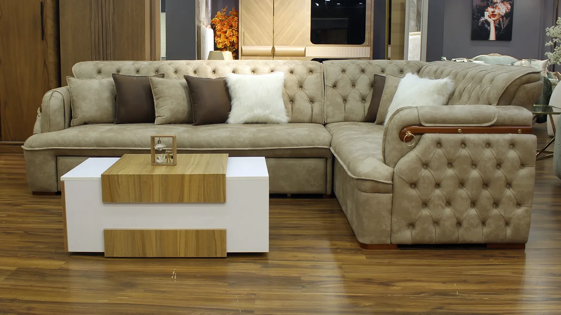 Shop the best beige cafe corner from Furniture Hub