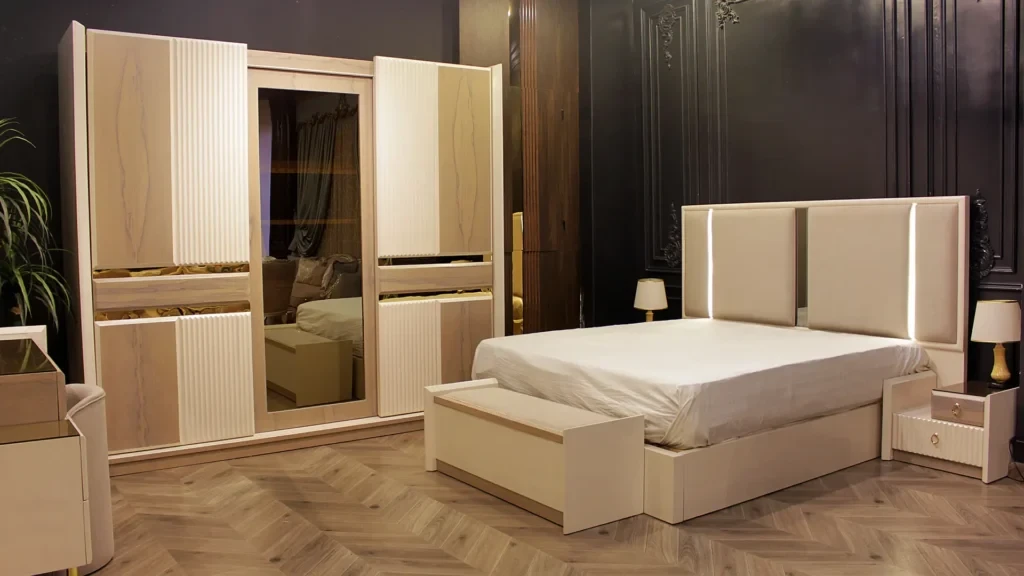 The Latest Styles of Bedrooms Complete with Wardrobe and Dresser