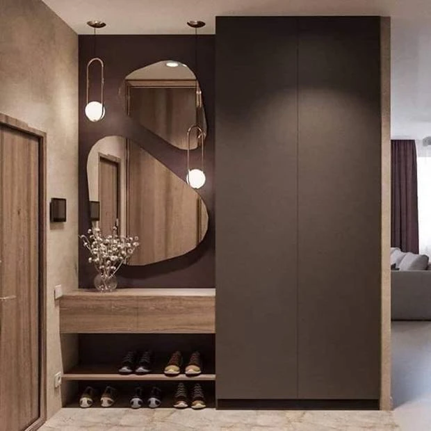 Prices of wooden shoe racks with mirrors in Egypt, in the best designs