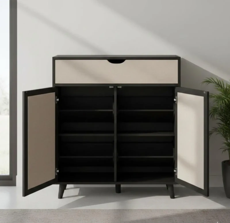 Shoe Cabinet Drawer and 2 Doors