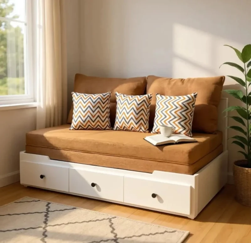 Modern Sofa Bed | Camel